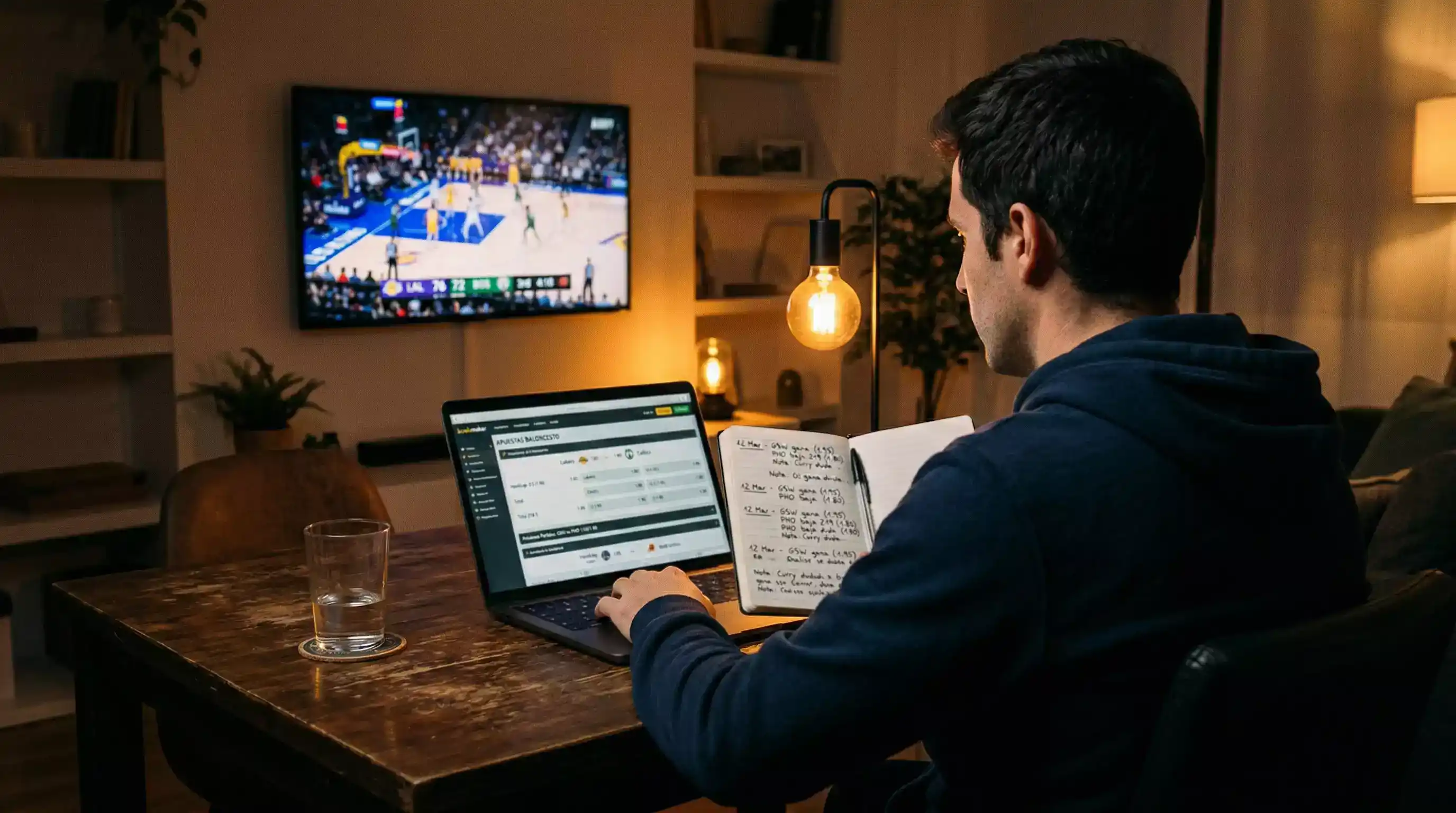Tipos de apuestas NBA: moneyline, spread y totales con cuotas